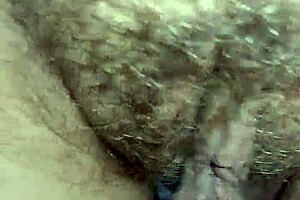 New video - she gets pissed on and is very hairy