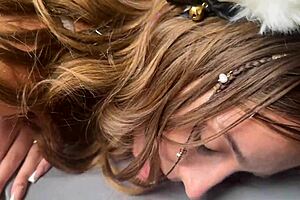 Macy Meadows Feels Intense Pleasure Squirting As Trick-Or-Treater In Household Fantasy With Scott Stark