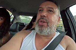 I danced with Marlana Barboza, the pretty Latina dancer, and things got naughty on the ride in Salvador