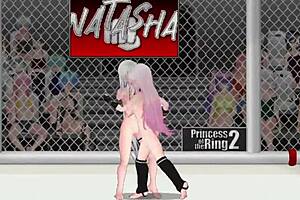 Princess Of The Ring 2: Isabel Battles Natasha In An Intense Street Fight Filled With Passion And Rivalry