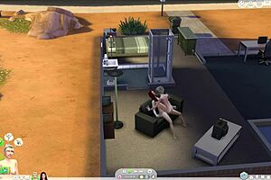 The Sims 4 Features A Lesbian Strapon Scene With Dildo Toys And Mommy Roleplay