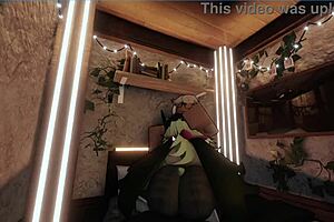 hot girl gets fucked through ripped jeans