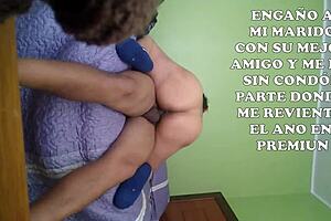 esposa makes esposo cuckold with best friend and gets fucked bareback