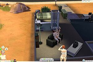 The Sims 4 Features A Lesbian Strapon Scene With Dildo Toys And Mommy Roleplay
