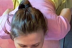 BLOWJOB Through The WALLS!