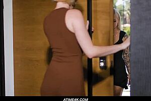 new breasts stress-test with alex grey and skye blue