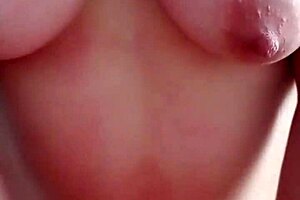 Relaxing hand and oral massage for mature client