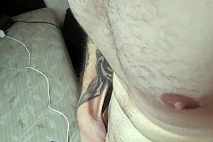 Stroke His Big Cock to Full Hardness