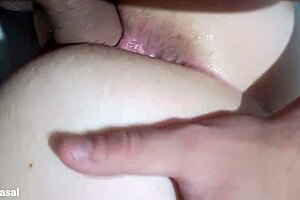 naughty couple teases wife's delicious pussy with playful touches