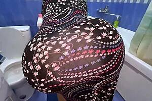 I, a mature housewife, expose my big ass for that huge cock, but i cant help but moan loudly as he fucks me hard.