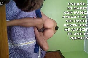 esposa makes esposo cuckold with best friend and gets fucked bareback