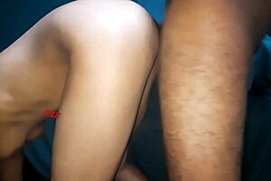 Skinny Brunette Bride Devours Huge Colombian Cock