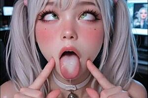 Ai-Generated Ahegao Face Compilation