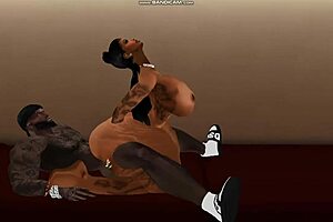 Thicc Tranny Rides Big Dick L Vu