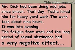 White Ugly Bastard Rough Fucks Ebony Girl With Dirty Talk In Interracial Cartoon