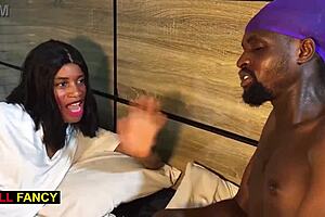 Hey, that cute teen with small tits got fucked after arguing!