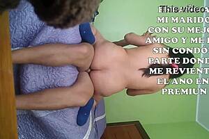 esposa makes esposo cuckold with best friend and gets fucked bareback