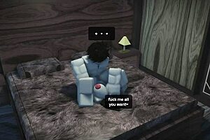 Playing With Another Cute Fan Roughly In Roblox Studio Condo