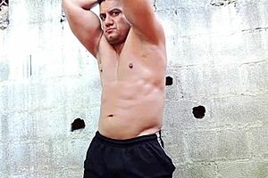 Yuri Gaucho Brazilian Bear Handjob Cumload