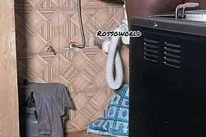 Put A Hidden Camera On My Naked Stepmum