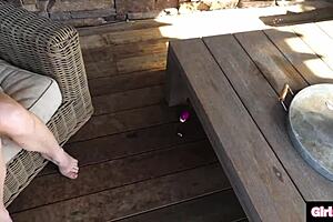 Skye Blue Goes Crazy as Man Controls Her Tight Wet Pussy