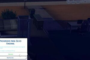 The Sims 4 Features A Lesbian Strapon Scene With Dildo Toys And Mommy Roleplay