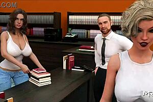 my first girlfriends in college game porn story 12