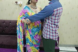 Hottest Indian Beautiful Girl Enjoys Hardcore Fucking with Tailor in First Time Anal Session