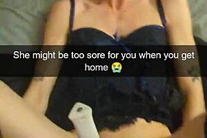 Real Cheating Milf Richelle Rose Gets Fucked And Cucked To Pay Debt On Snapchat