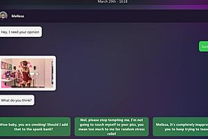 Melissa makes you feel dirty emotions in texts ending four.