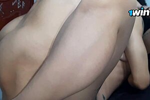 Hot Tattooed Babe Craves Intense Missionary Fucking With Monster Cock