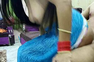 Hottest Indian Beautiful Girl Enjoys Hardcore Fucking with Tailor in First Time Anal Session