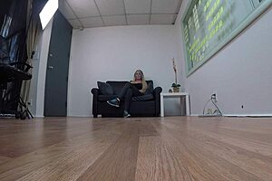 Samantha milf sucks cock in casting pov interview