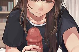 Teen Cartoon Handjob Pov Hentai Anime