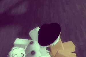 I fucked a stranger in Roblox, riding his cock in cowgirl like a slut.