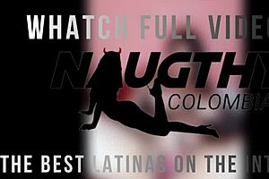 Beautiful hot Latin milf in her room, teasing with toys.