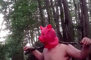 2024 06 25 Avec Mon Esclave À La Maison Et En Forêt