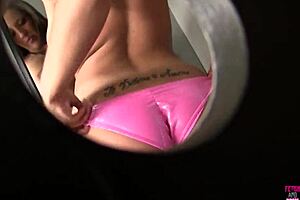 Busty Brunette Kelly Divine Blows Monster Cock At Gloryhole