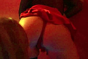 two blonde strippers fight but finger and make up