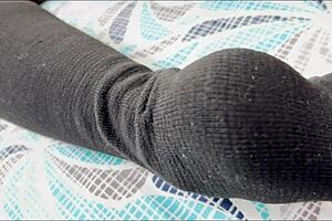 shh, don't scream - he fucks her ass hard at home