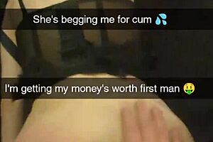 Real Cheating Milf Richelle Rose Gets Fucked And Cucked To Pay Debt On Snapchat