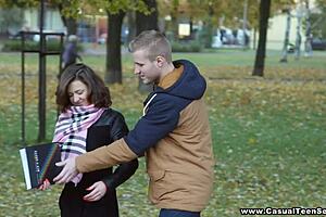 Casual Students Enjoy Fun Activities