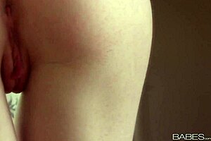 stoya poses in black lingerie solo