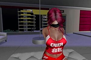 Cheerleader Sucks Blindfolded Second Life