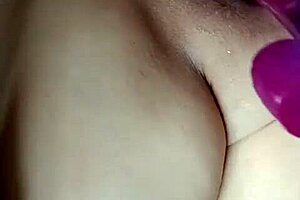 Juices Of Pleasure Squirting In Lesbian Masturbation