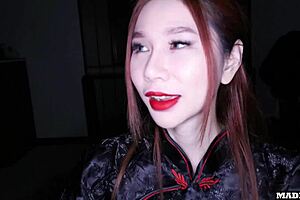 Busty Asian Girl Invites Us Again To Get Pounded In The Dark