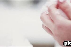 Horny couple indulges in sensual sex on winter day