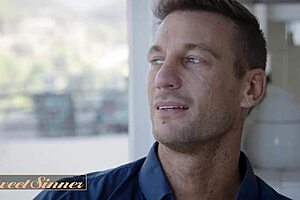 Blonde Couple Licks Bodies Fucks In Positions