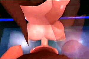 man eating woman deliciously in shower