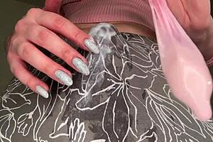 Watch Me Cum In This Condom?